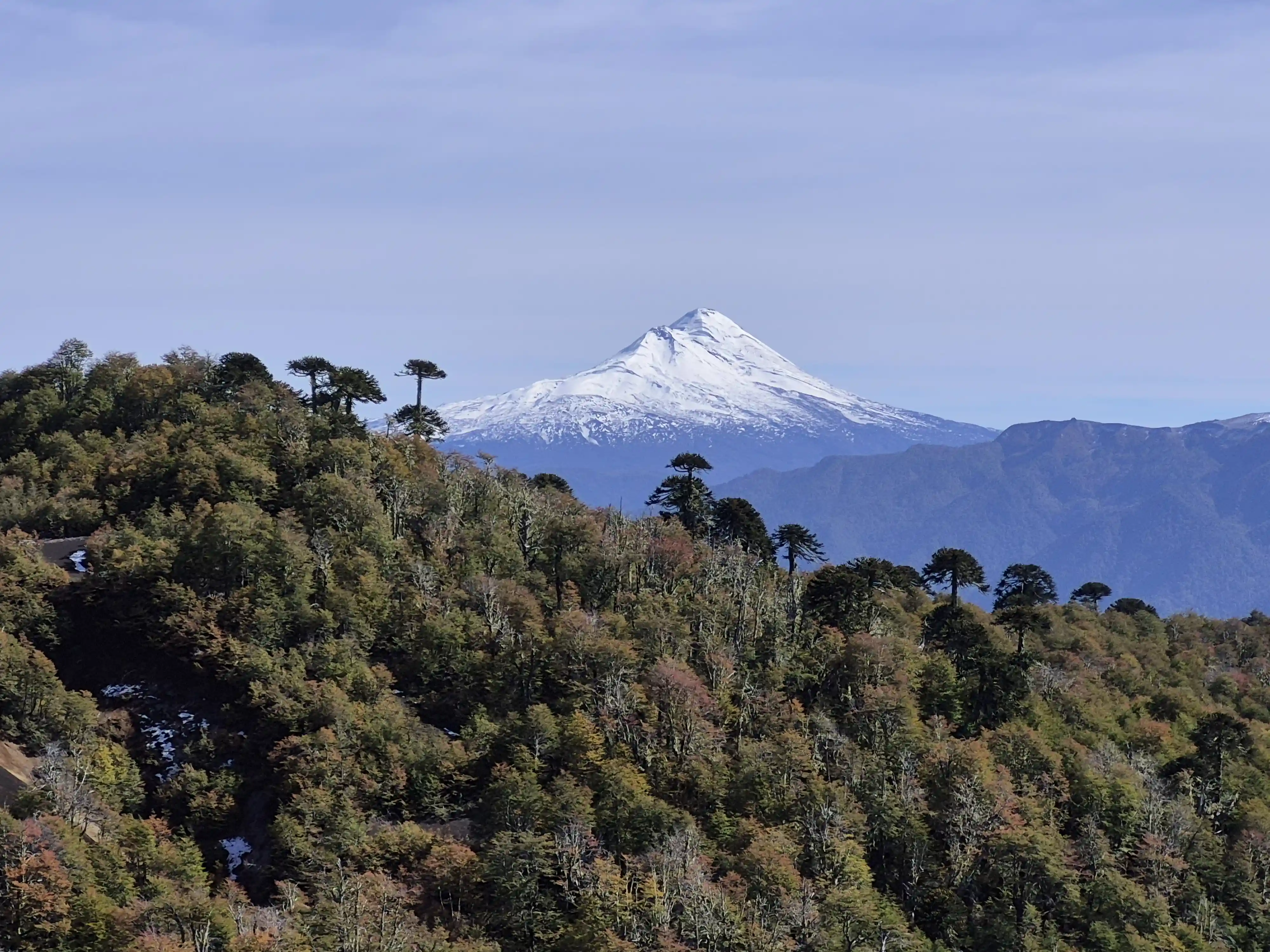Sierra Nevada Traverse above Lake Conguillío, La Araucanía, Chile — 4