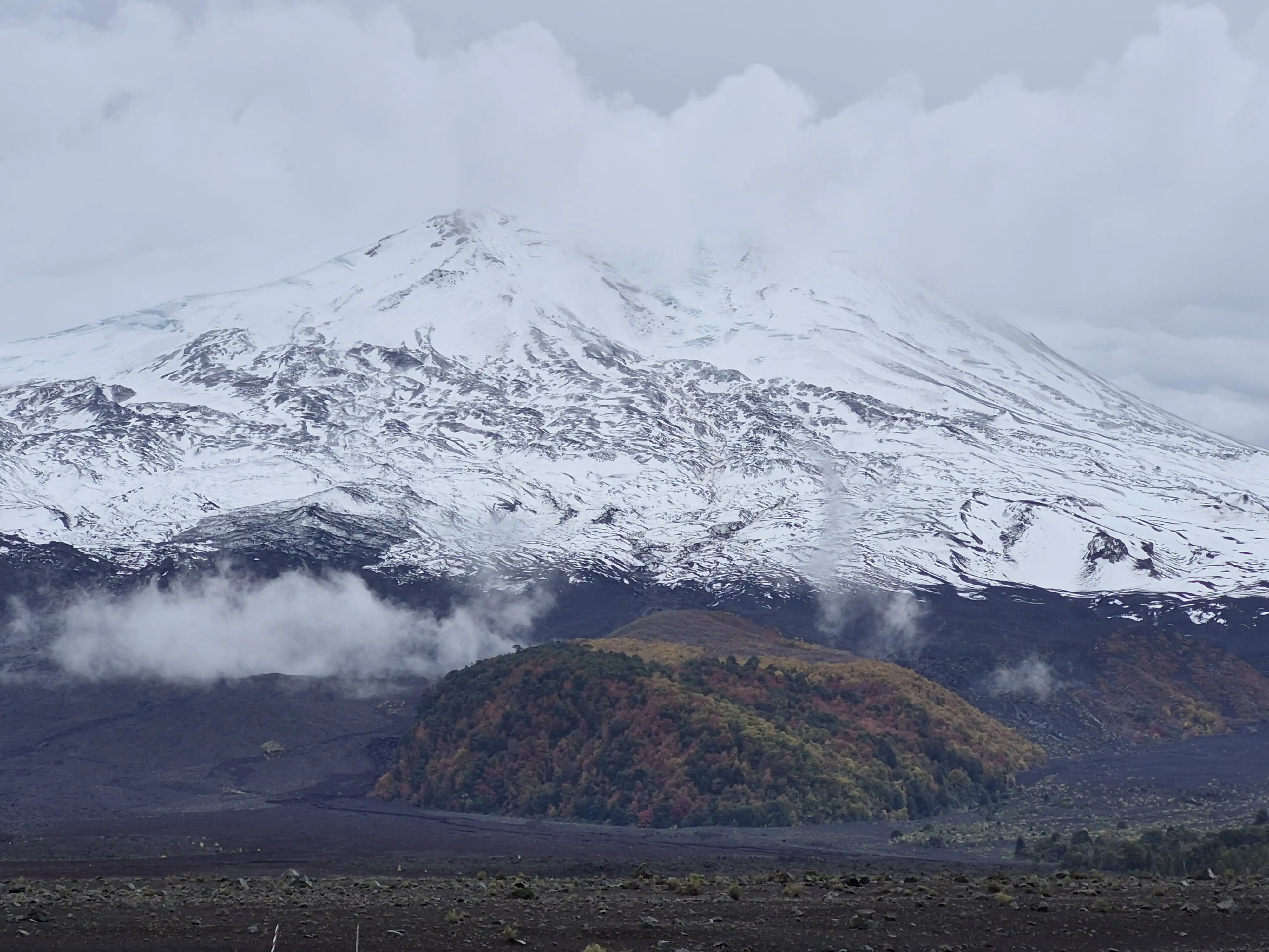 Sierra Nevada Traverse above Lake Conguillío, La Araucanía, Chile — 5