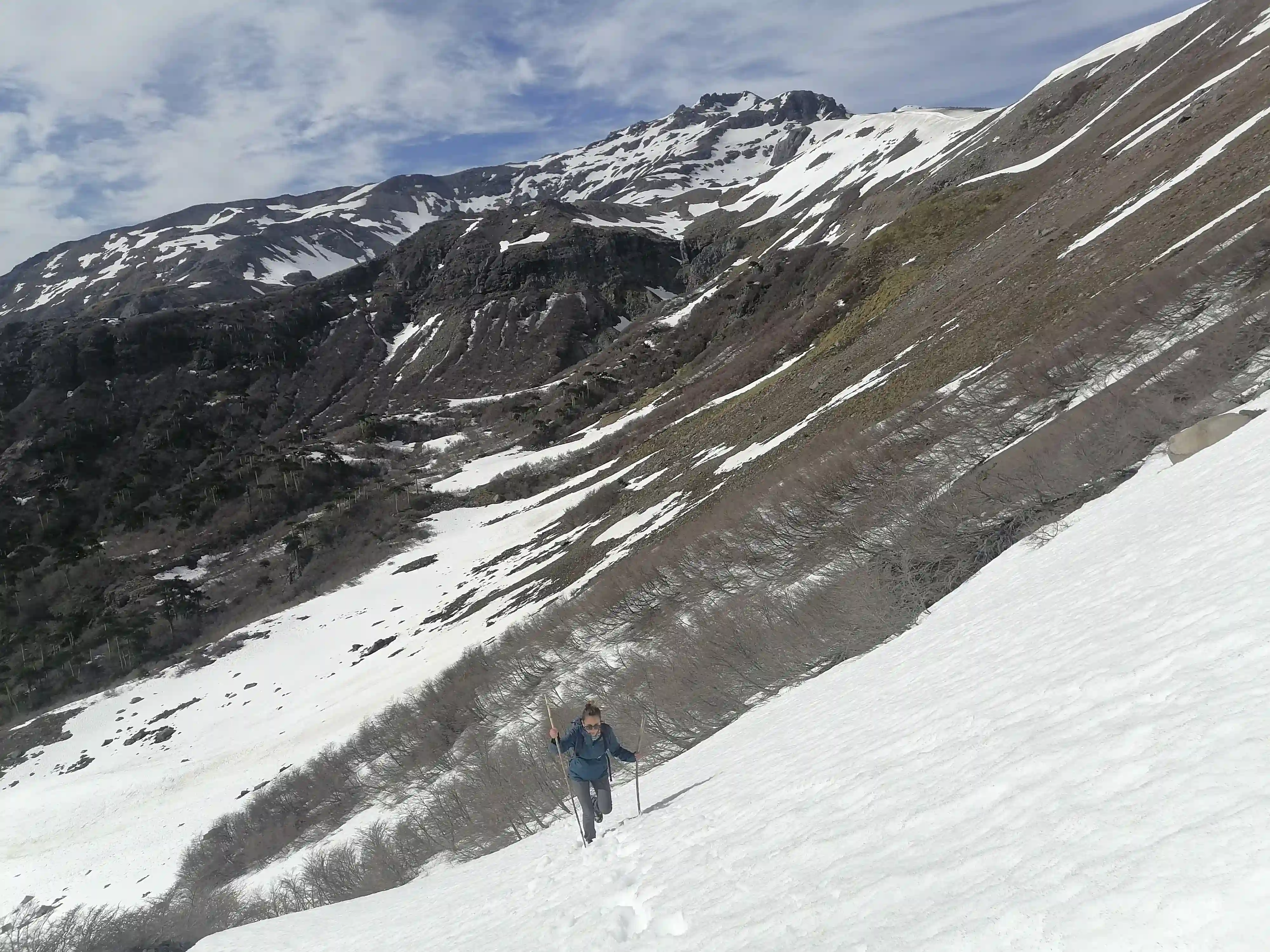 Sierra Nevada Traverse above Lake Conguillío, La Araucanía, Chile — 7